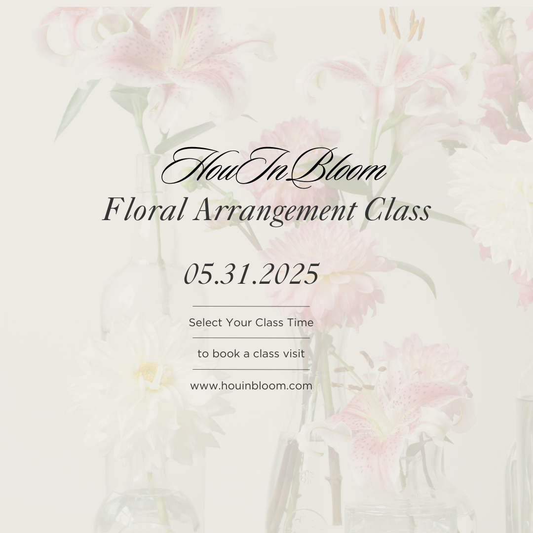 5/31 - Floral Arrangement Class
